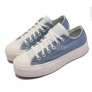 Blue Converse Sneakers